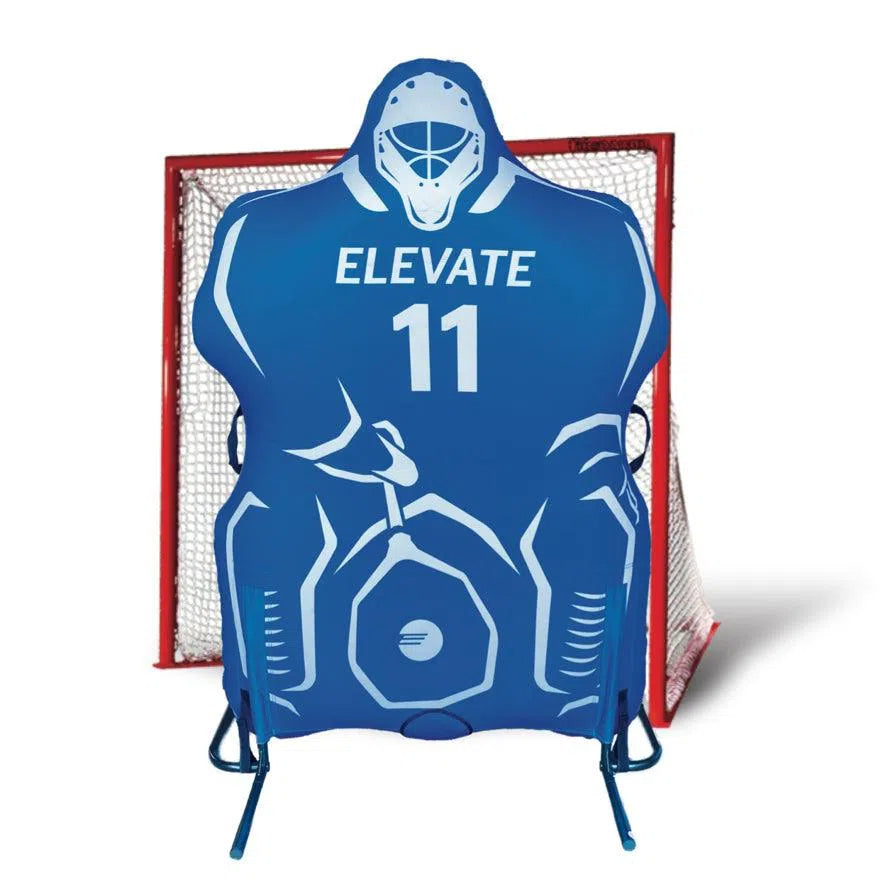 Elevate Sports 11th Man Box Goalie - Inflatable Lacrosse Dummy