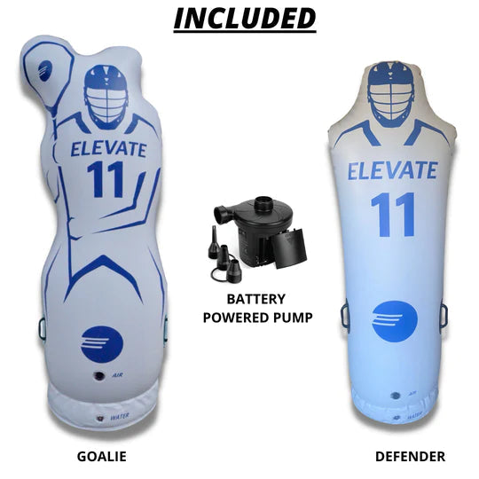 Elevate Sports 11th Man Pack - Goalie + Defender Lacrosse Dummy Pack