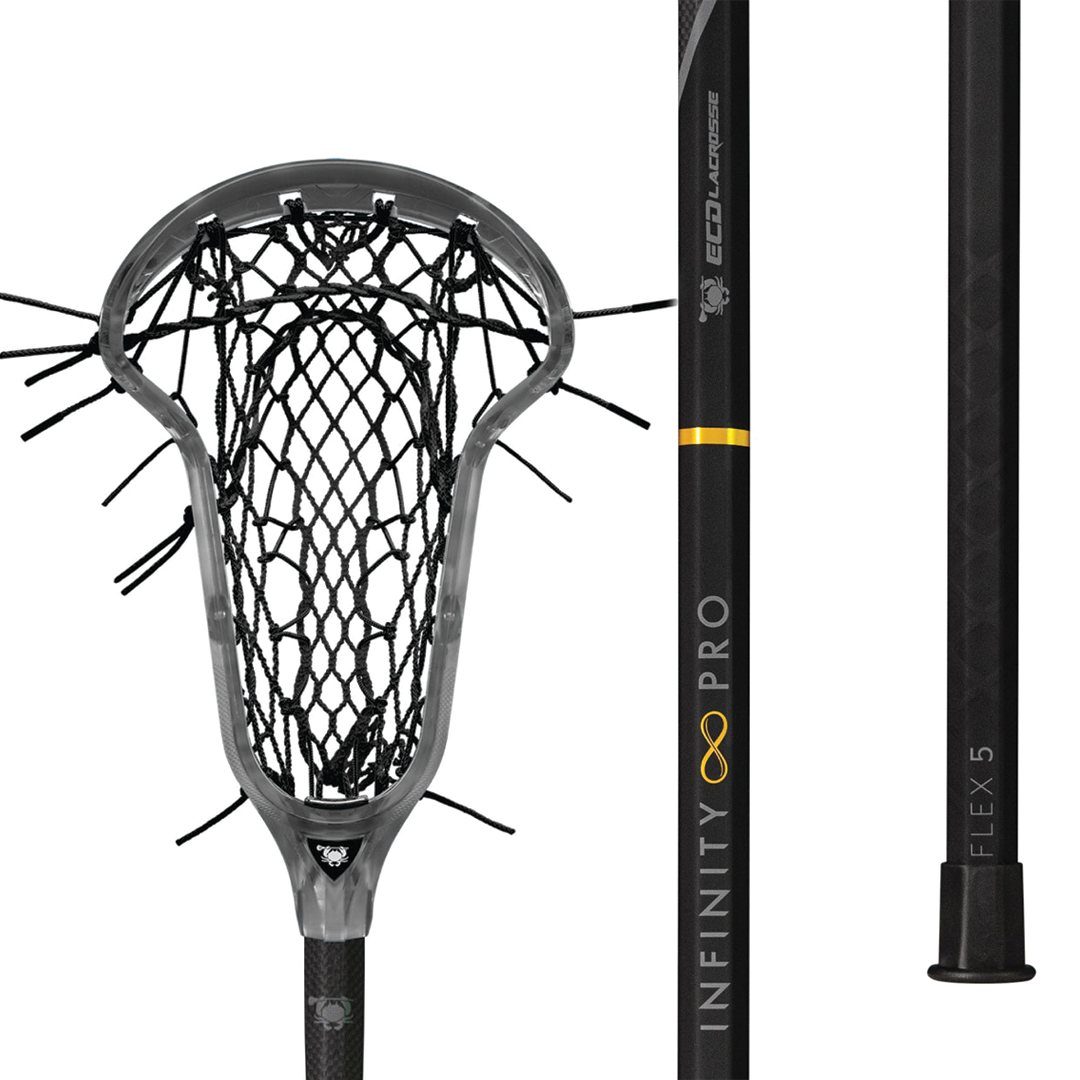 ECD Infinity Pro Elite Women's Lacrosse Stick - Venom Pro Mesh Runner Pocket