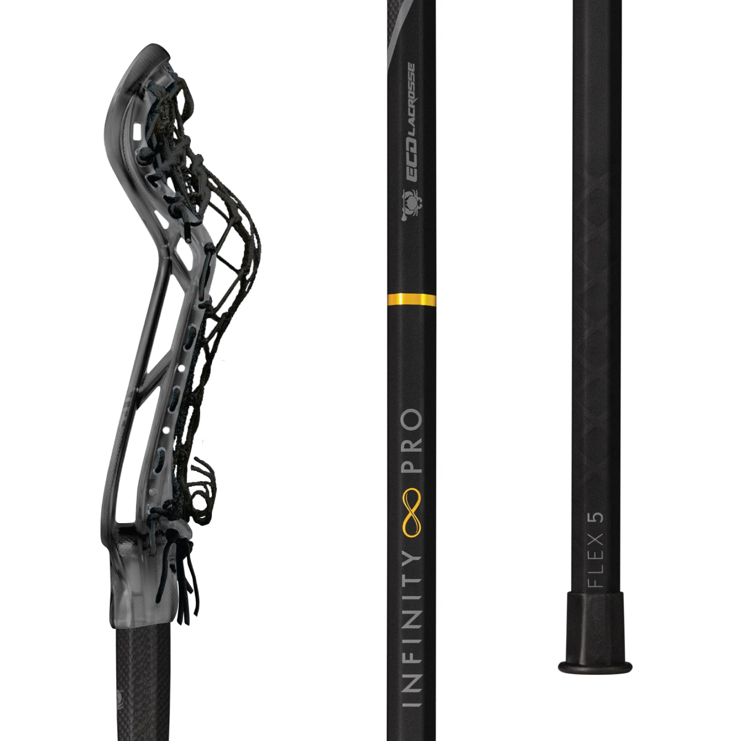 ECD Infinity Pro Elite Women's Lacrosse Stick - Venom Pro Mesh Runner Pocket