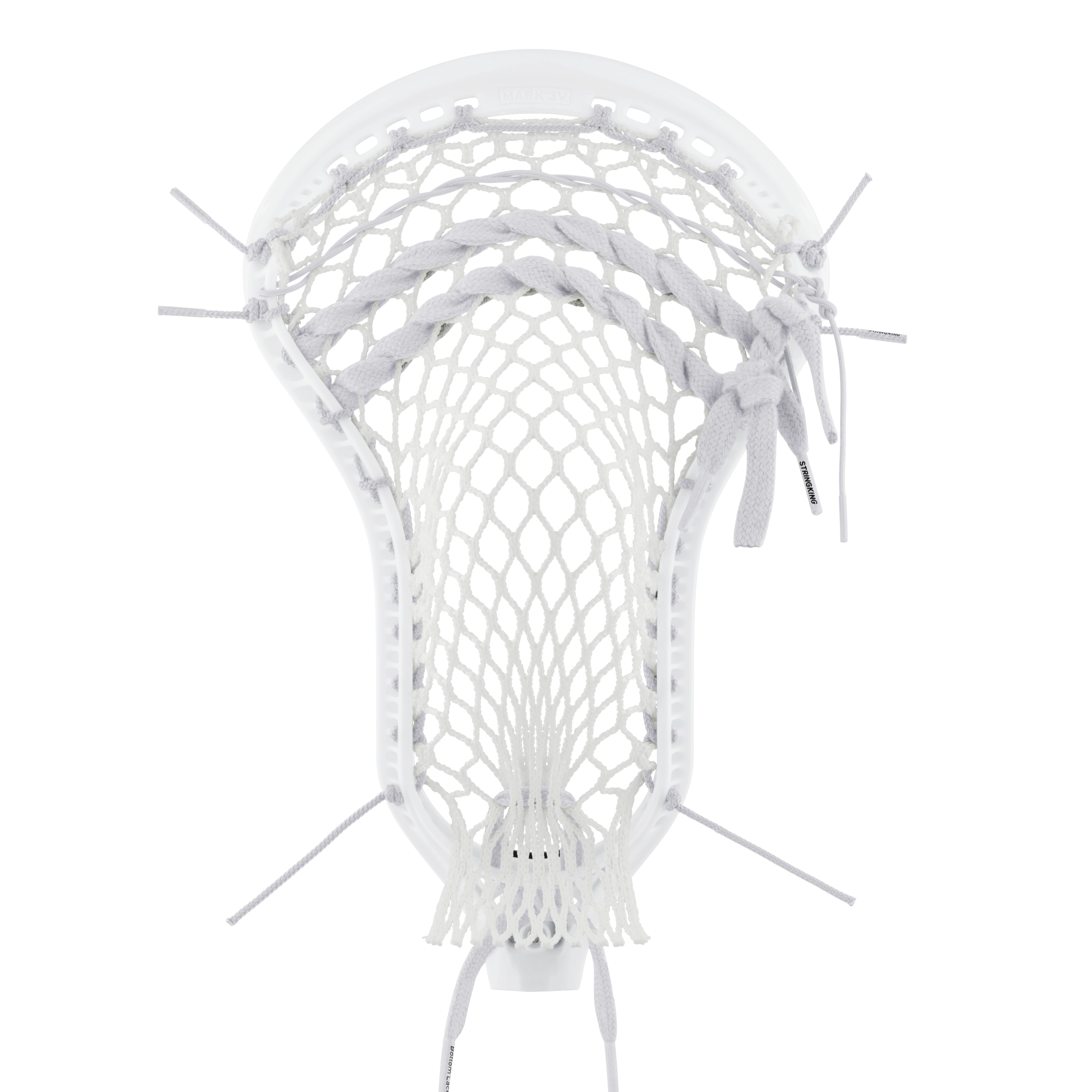 StringKing Mark 3V Strung Lacrosse Head
