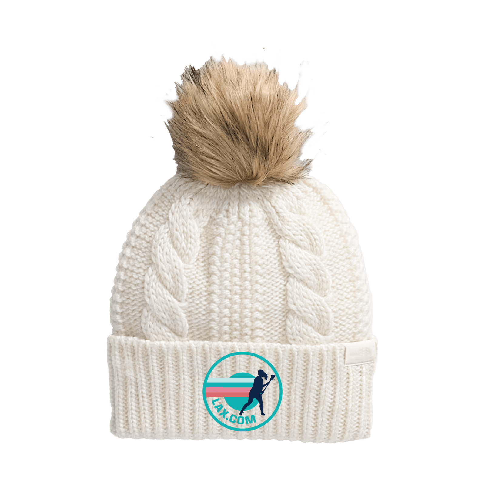 Lax.com Pom Pom Beanie