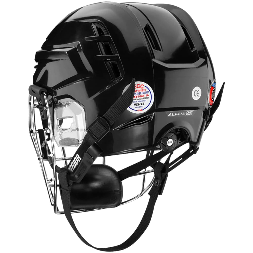 Warrior Fatboy Alpha Pro Combo Box Helmet