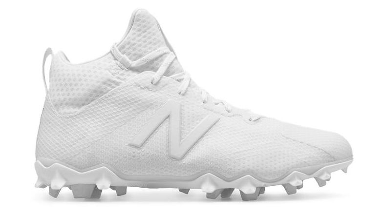 new balance lacrosse cleats all white