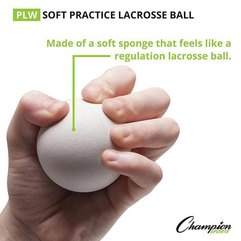 Champion Soft Indoor Lacrosse Practice Balls