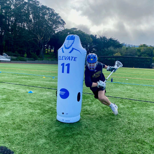 Elevate Sports 11th Man Defender - Inflatable Lacrosse Dummy
