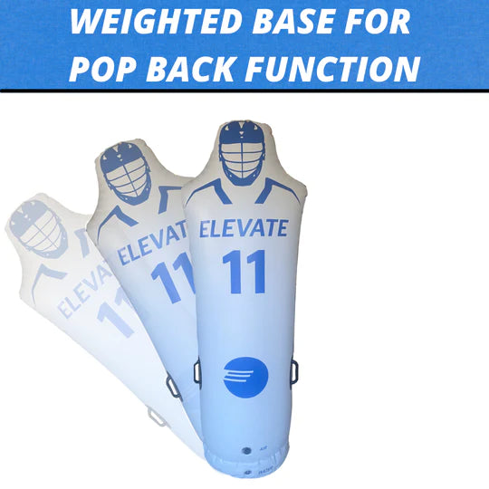 Elevate Sports 11th Man Defender - Inflatable Lacrosse Dummy