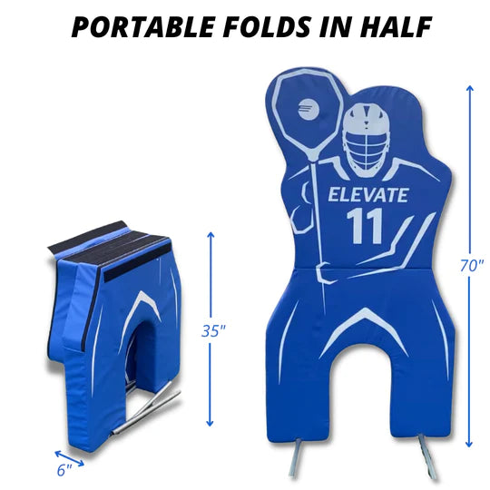 Elevate Sports 11th Man Goalie Elite - Foam Lacrosse Dummy