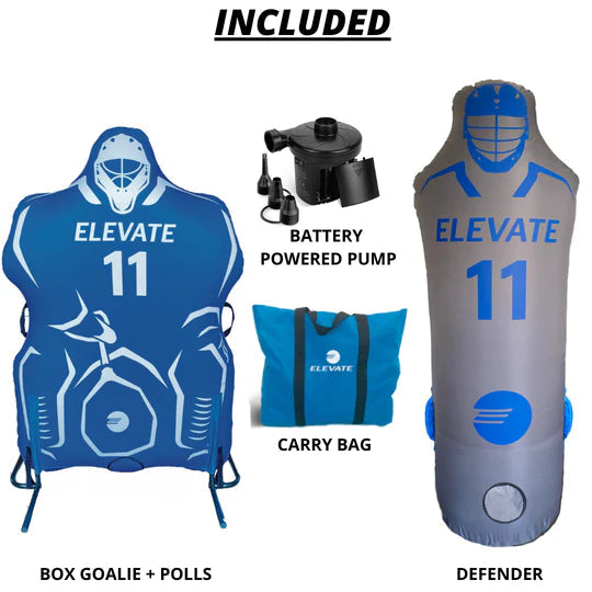 Elevate Sports 11th Man Pack - Box Lacrosse Dummy Pack