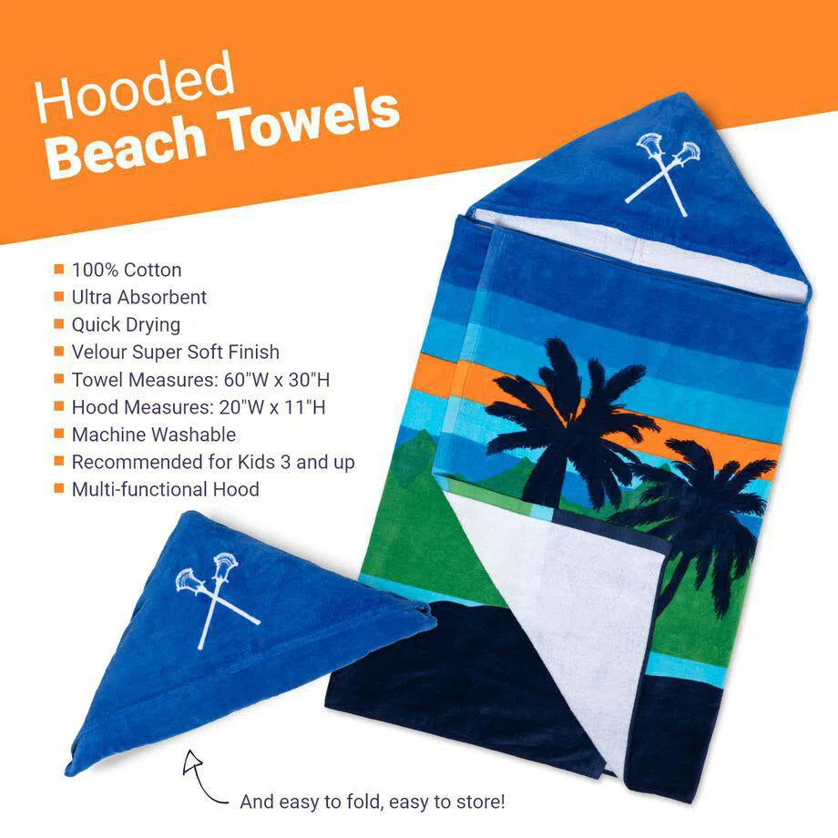 Hooded Lacrosse Towel - Guys
