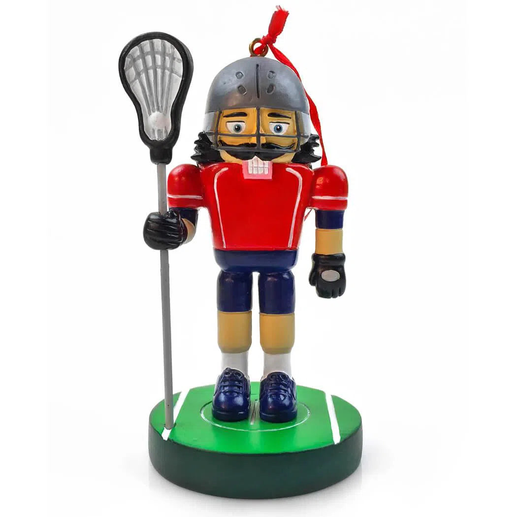 Lacrosse Nutcracker Ornament