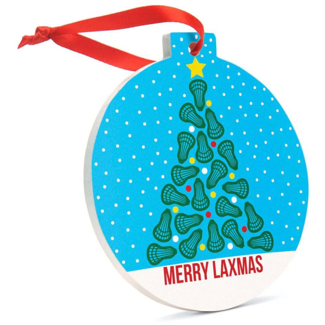 Merry Laxmas Ceramic Ornament