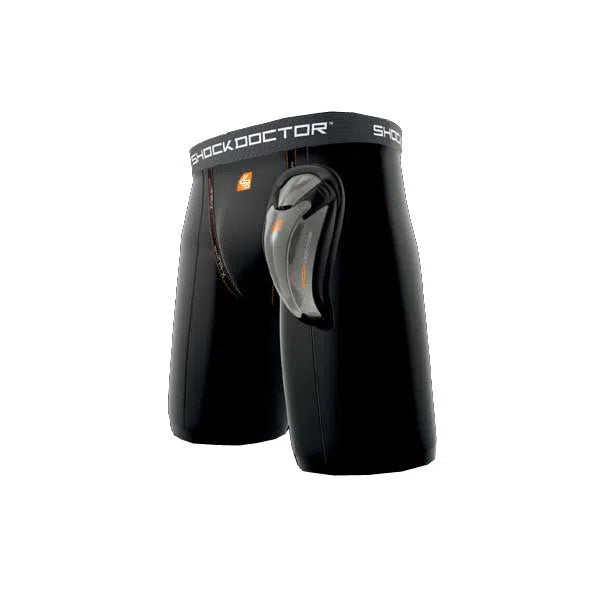 ShockDoctor Compression Short w/ Bioflex Cup