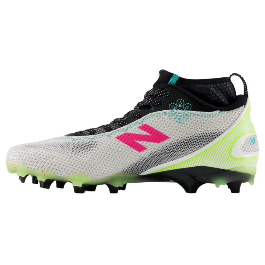 New Balance Freeze V5 White Lacrosse Cleats